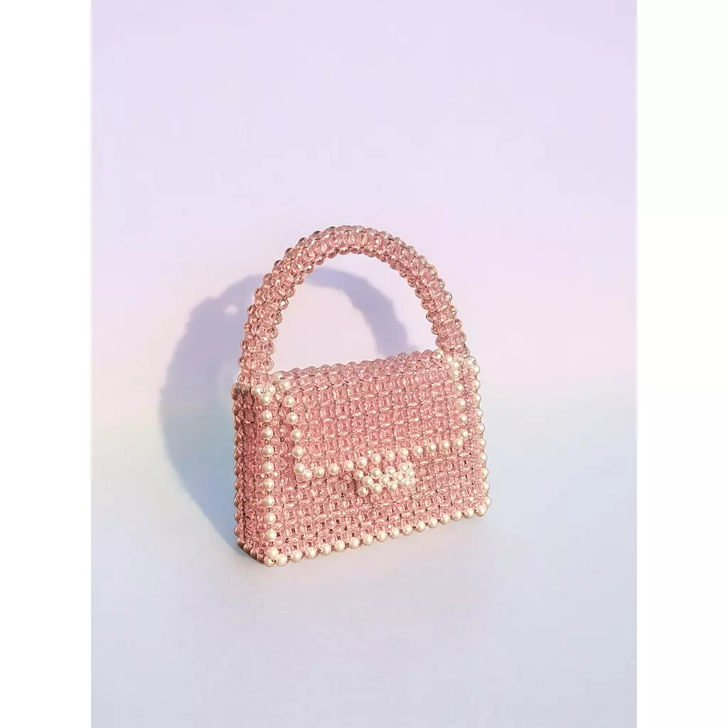 Elisa Blush Pink x White Pearls 