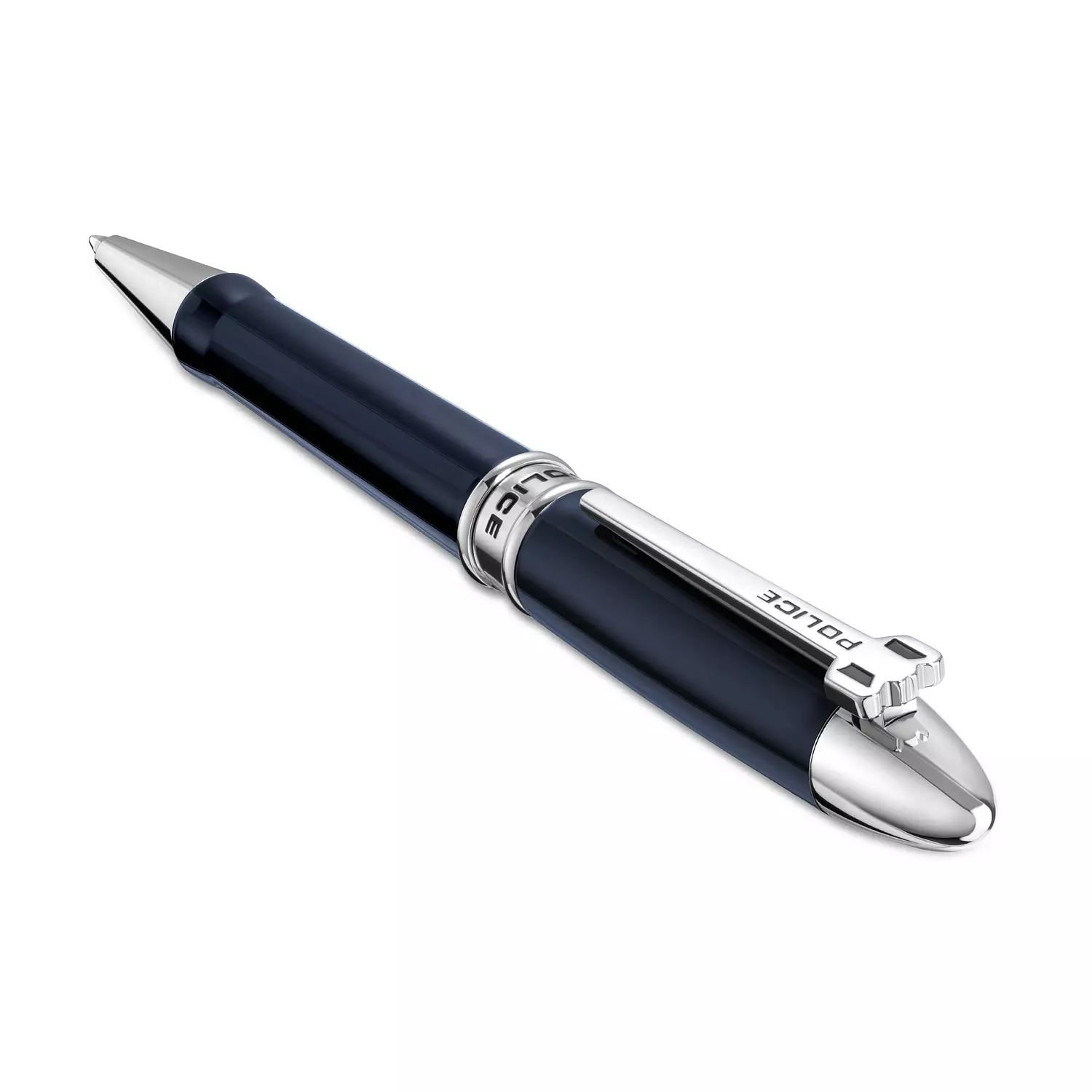 Police Kristen Pen For Men Blue & Silver Color - PERGR0002701 1