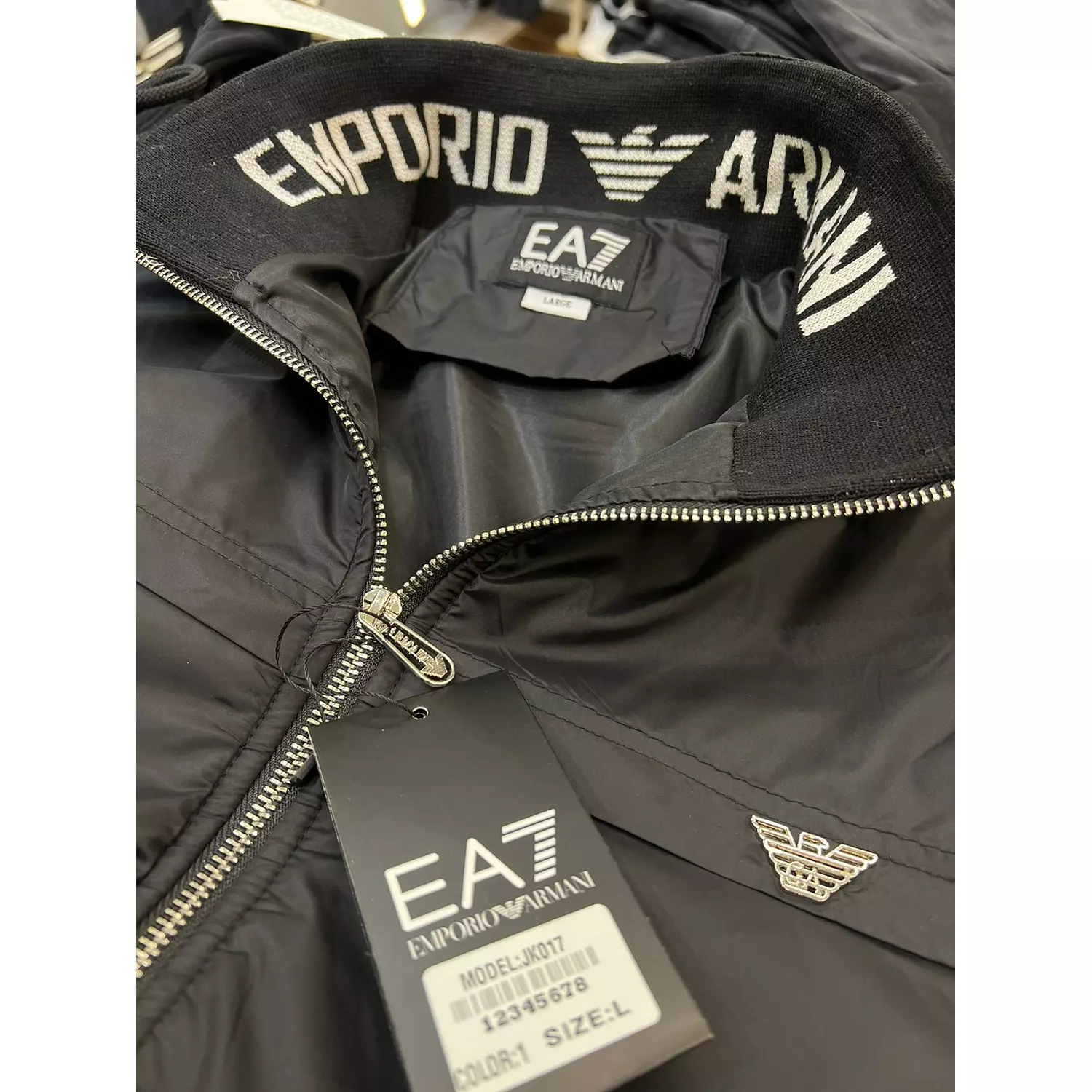  BLACK EMPORIO ARMANI JACKET 3