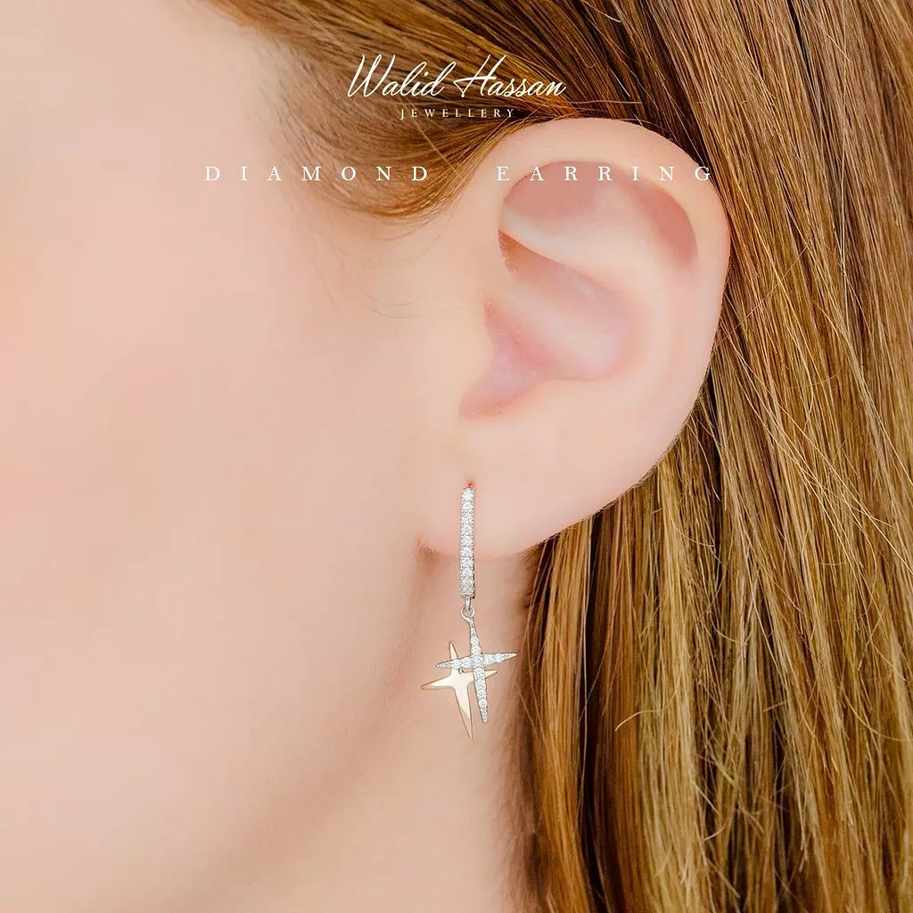 diamond earring