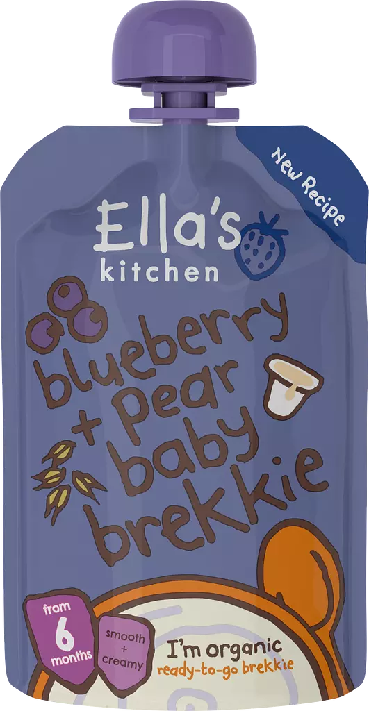 Ella's Kitchen - blueberry Baby Brekkie - 100 grams