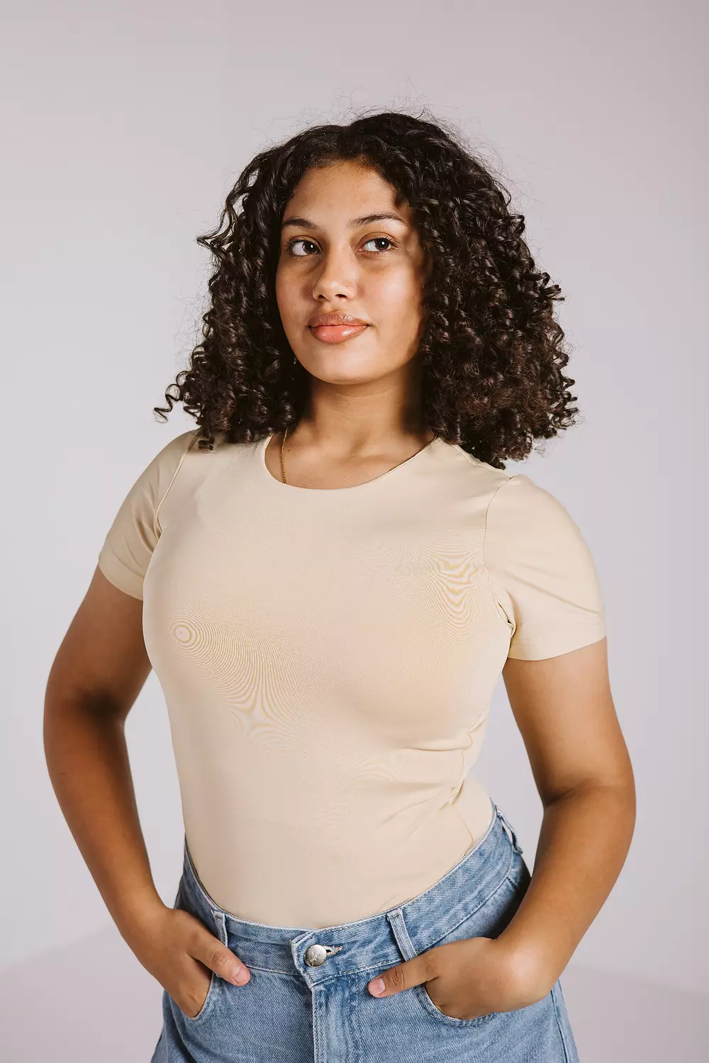 Round neck short sleeve pale 2