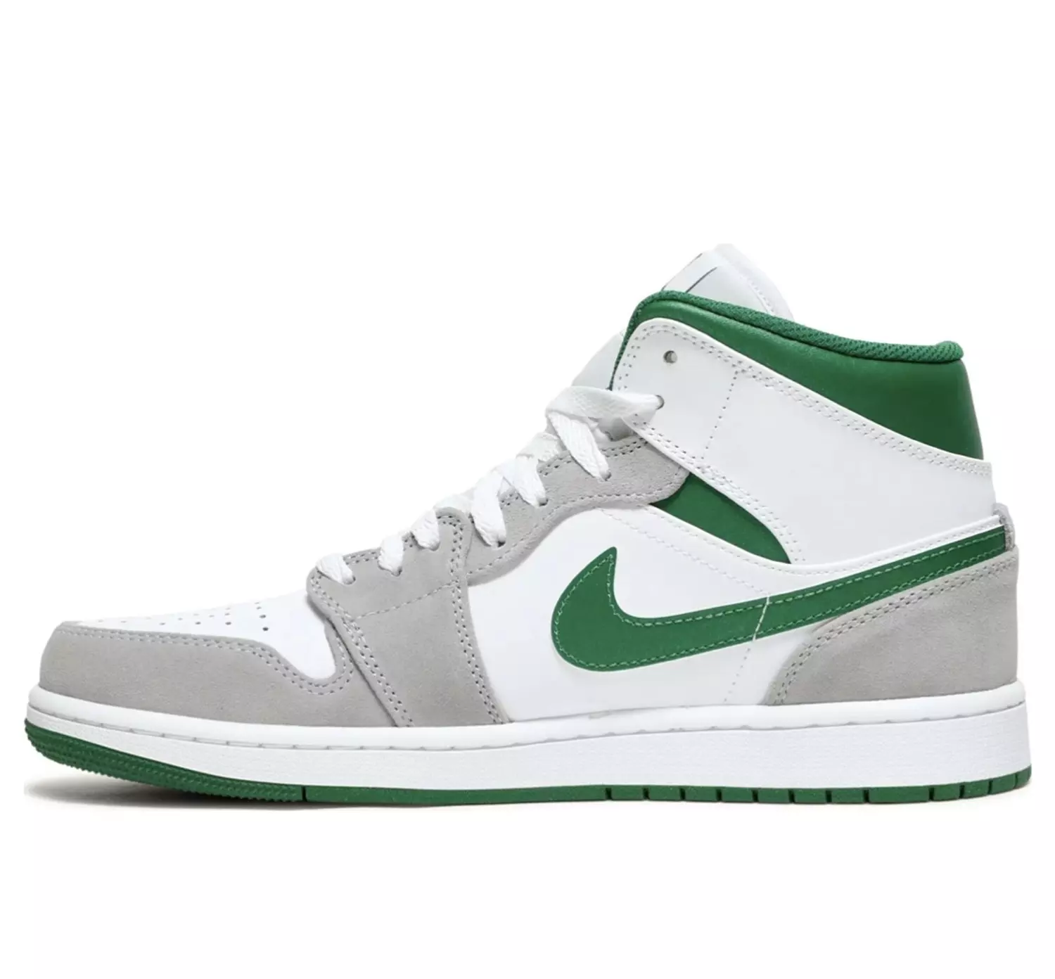 Air Jordan 1 Mid SE 'Grey Pine Green' 2