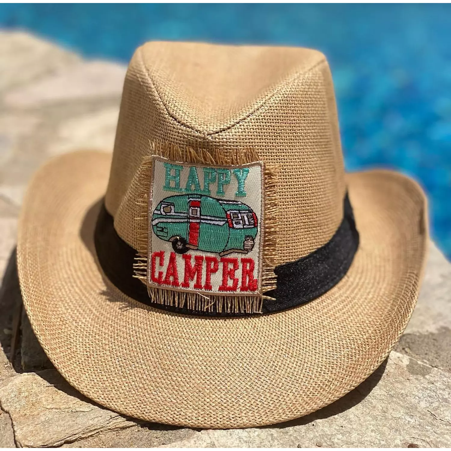 Happy Camper cowboy hat hover image