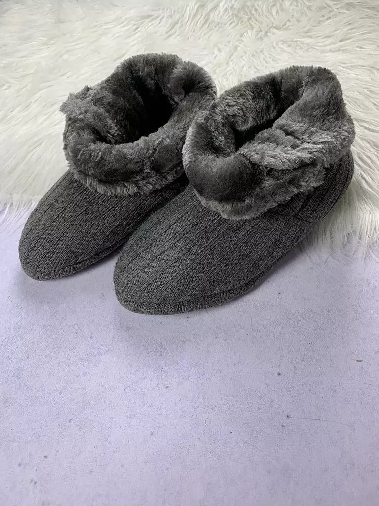 Cozy fur boots  with memory foam made in uk..