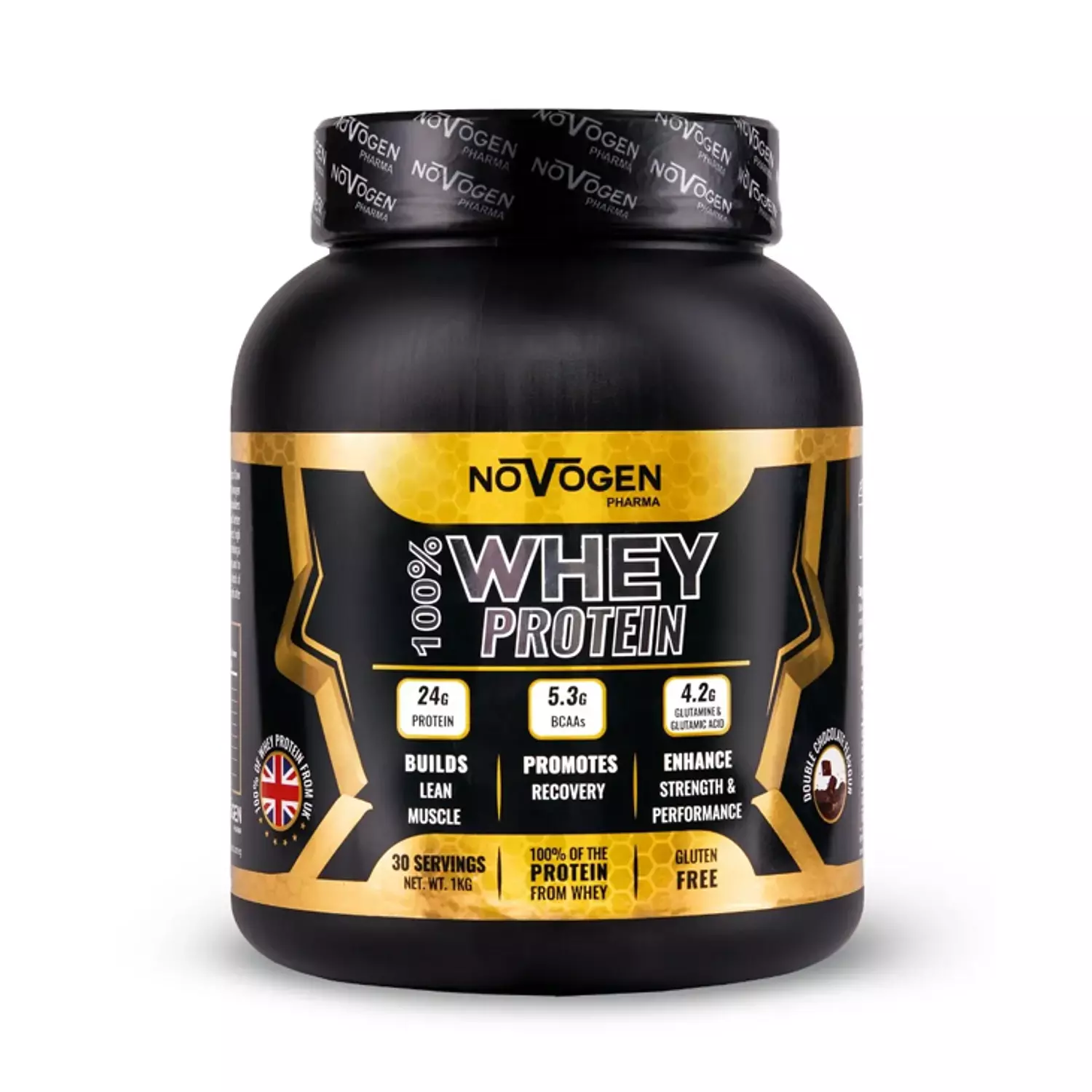 Novogen 100% whey protein hover image