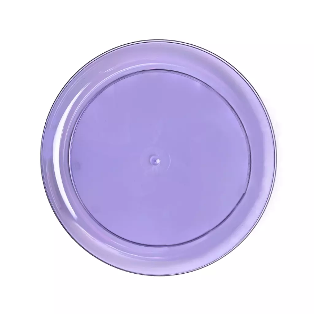 Purple Plastic Plates Maison De Fete