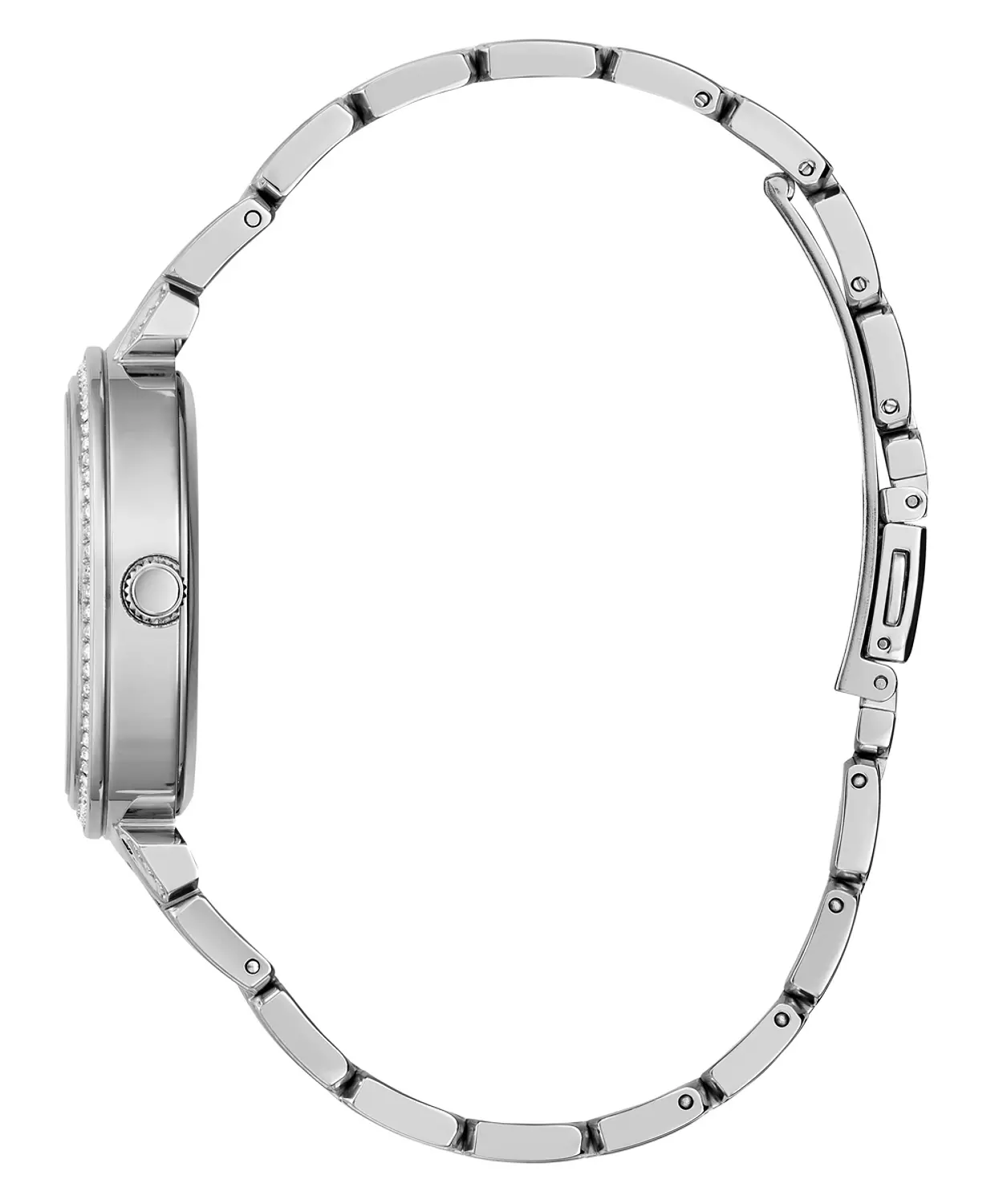 GUESS GW0528L1 ANALOG WATCH  For Women Silver Stainless Steel Polished Bracelet  4
