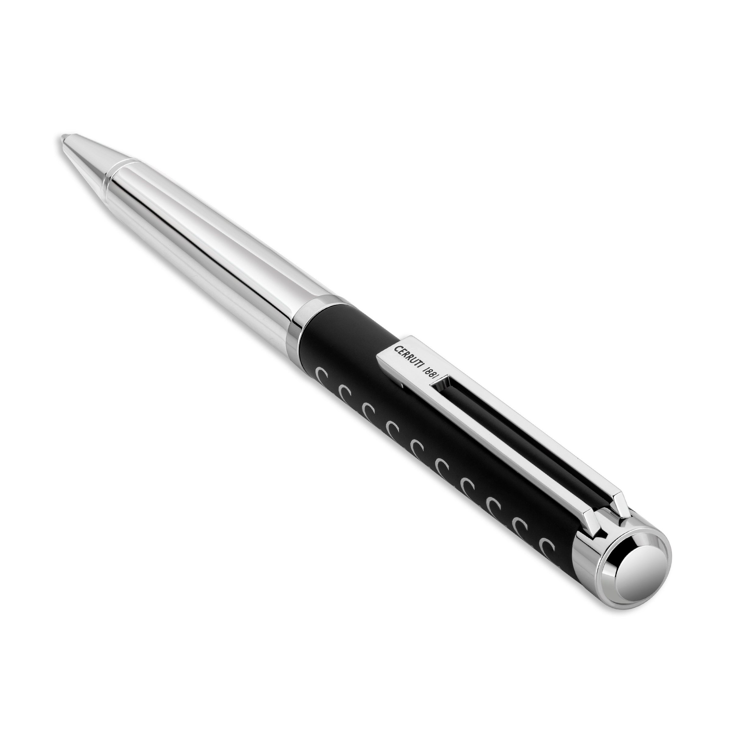 Cerruti1881 Ballpoint Pen Silver & Black - NSS221102A 2