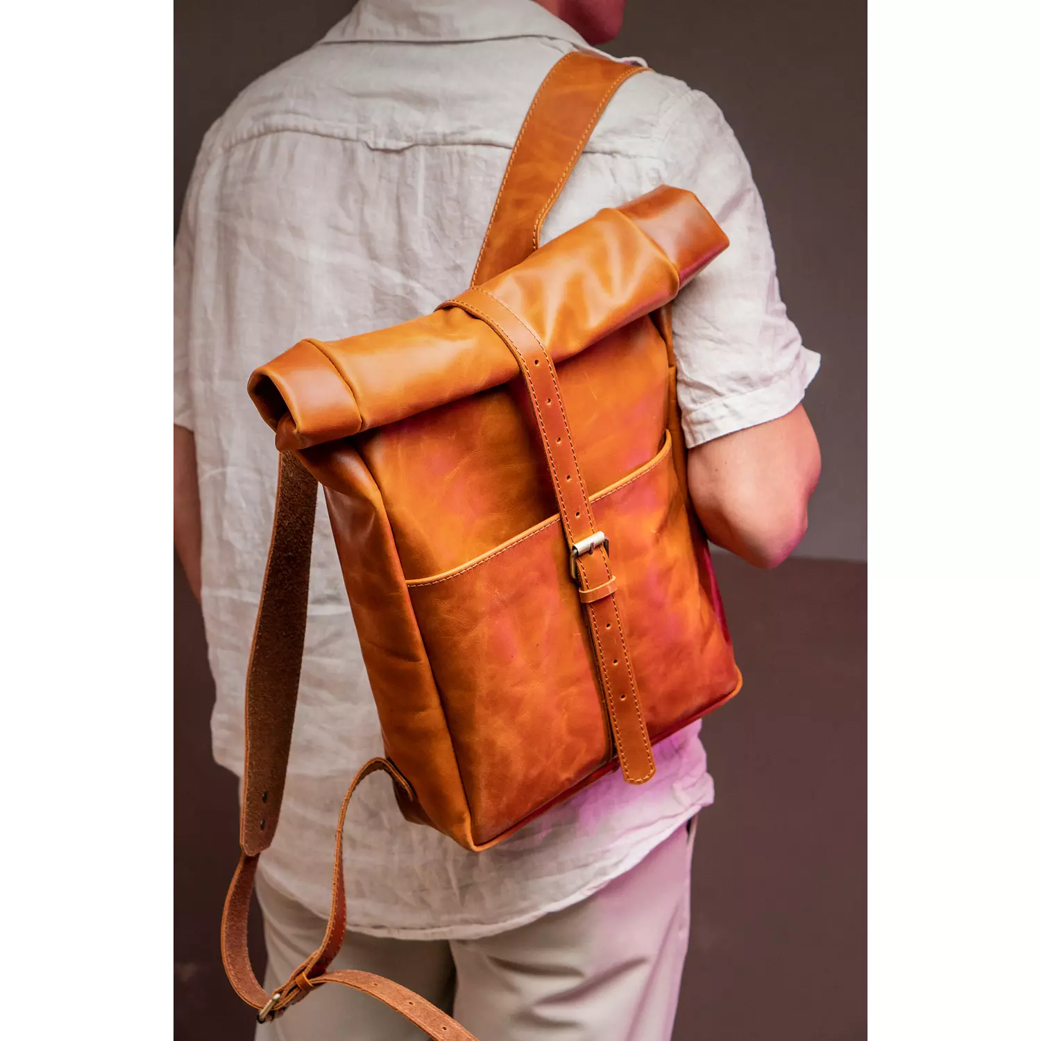 Roll Top backpacks hover image