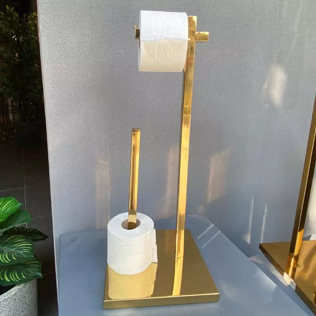 Toilet Paper Rack “Sharp Solid Base”