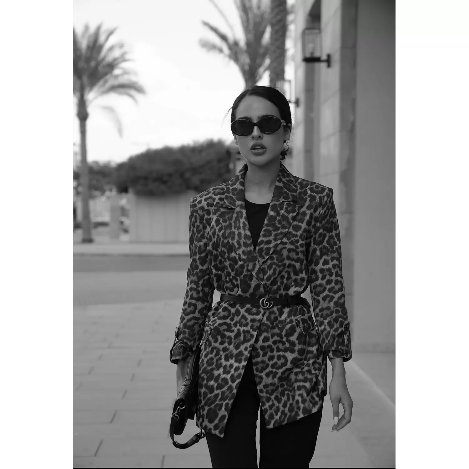 Leopard print blazer 2