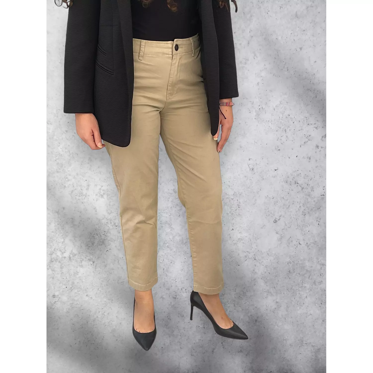 Formal Gabardine pants Boss beige   2