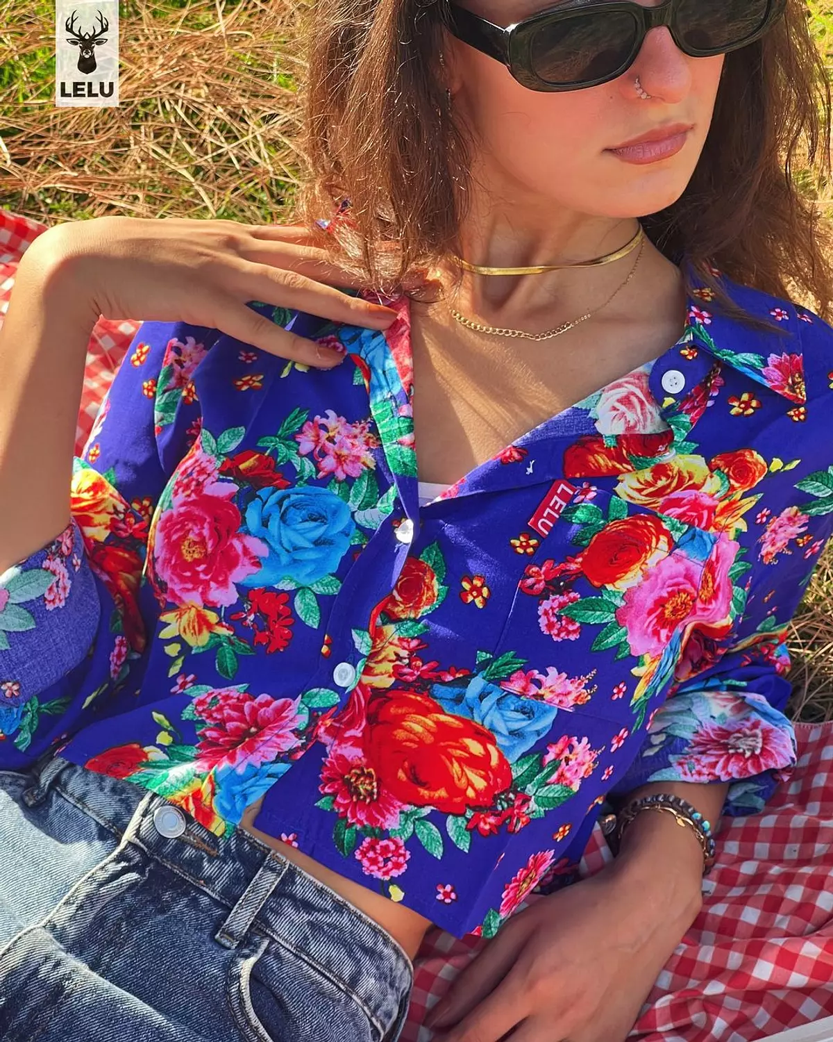 Flower crop shirt 🌸🌷 1