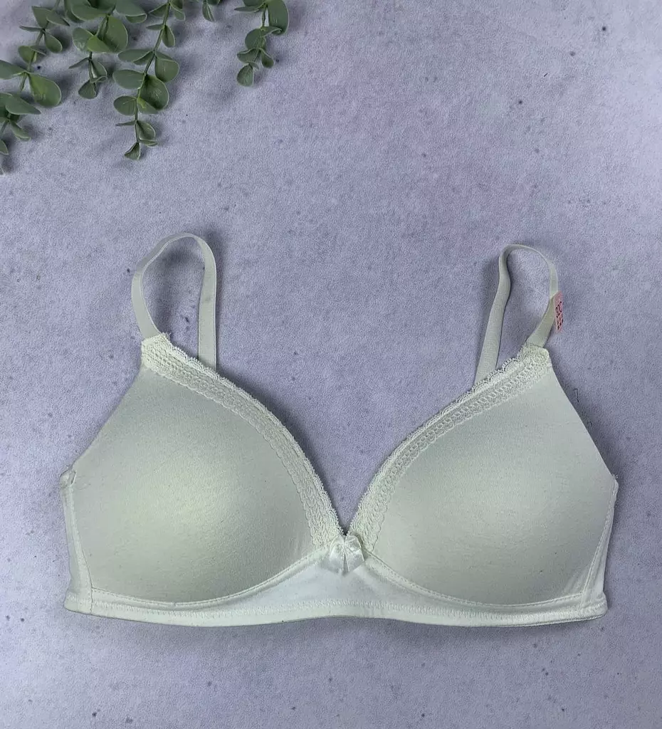 Unwired padded cotton bra from splash size 32C fit 34B