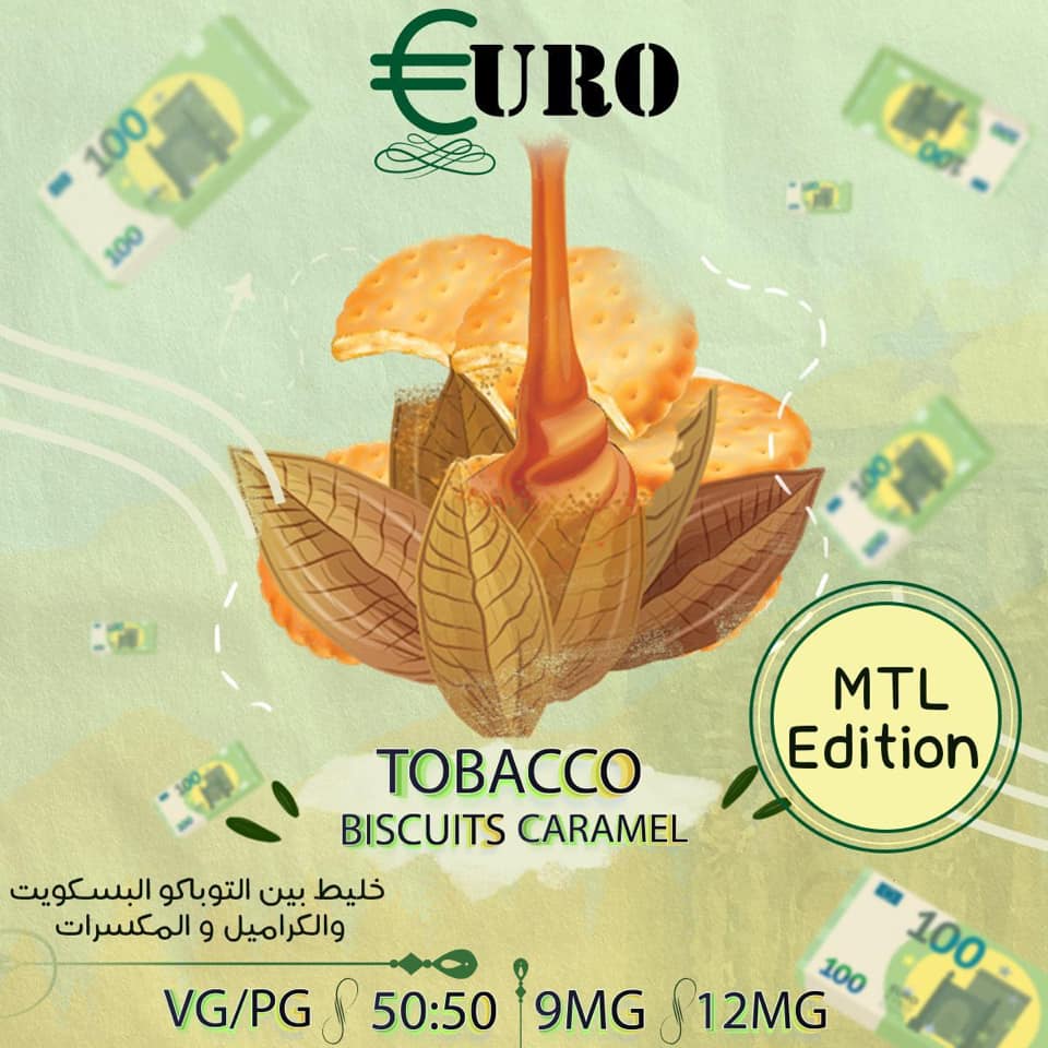 Euro - Premium juice 60ML ( MTL 50/50 ) 5