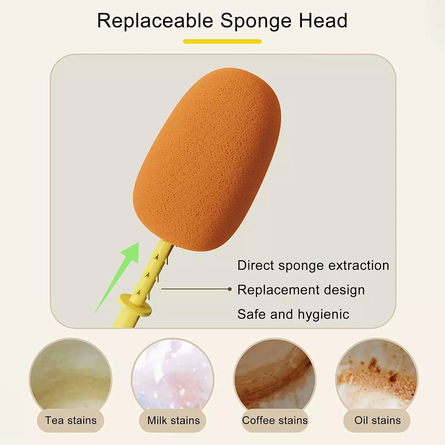 Multifunctional Cleaning Brush in Carrot Shape 4