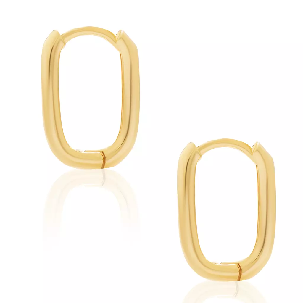 Square Small Hoops