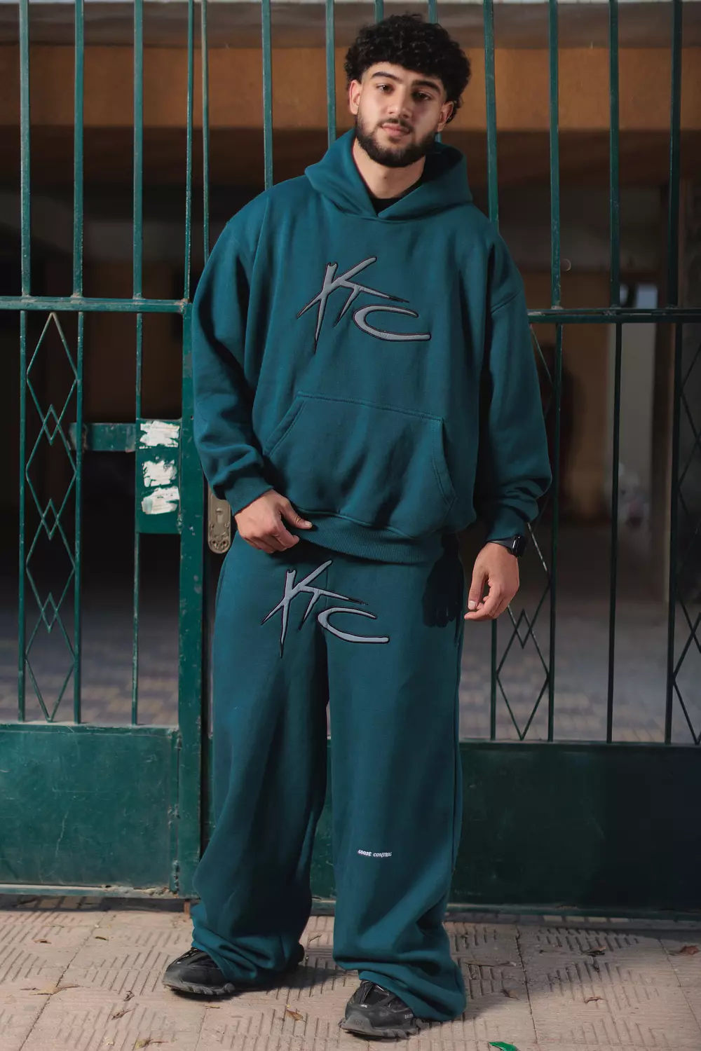 Teal Sweatpants  2