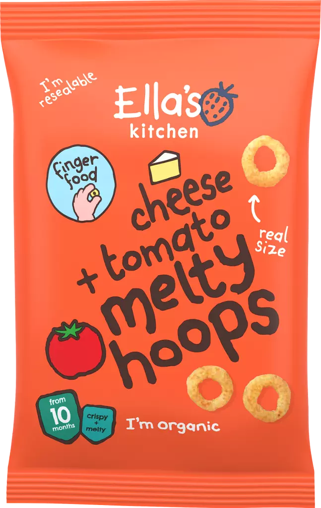 Cheese + tomato melty hoop - 20 grams 