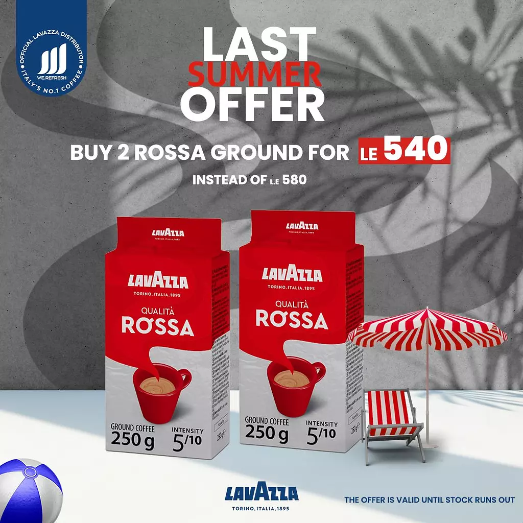 last summer offer buy any 2 rossa ground for only 540 LE 