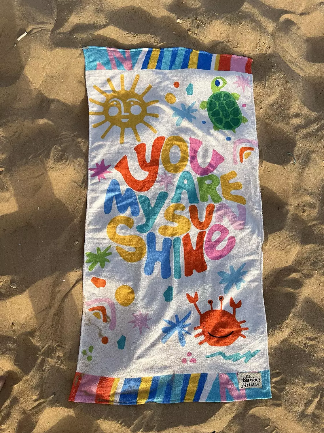 KIDDIE TOWEL- YOU ARE MY SUNSHINE-2nd-img