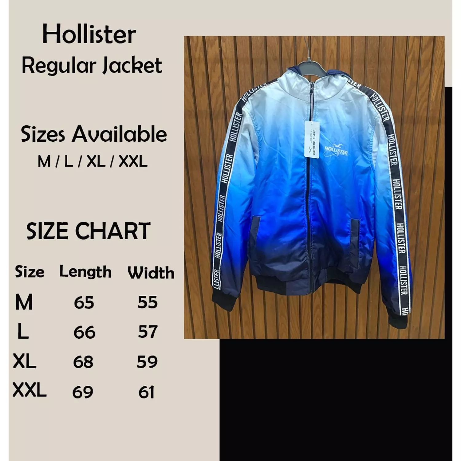 Hollister jaket best sale