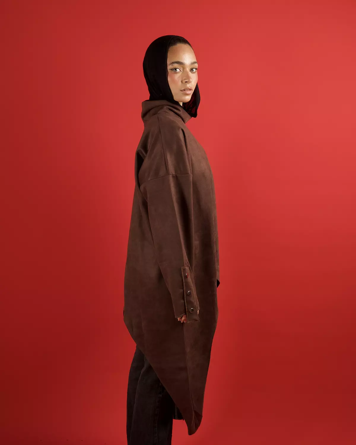 Brown Suede Tunic 1