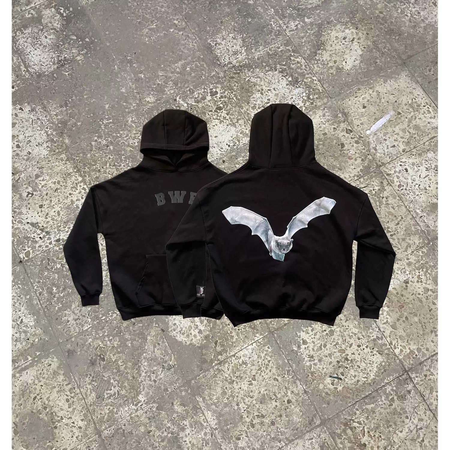 BAT HOODIE ''BLACK'' hover image