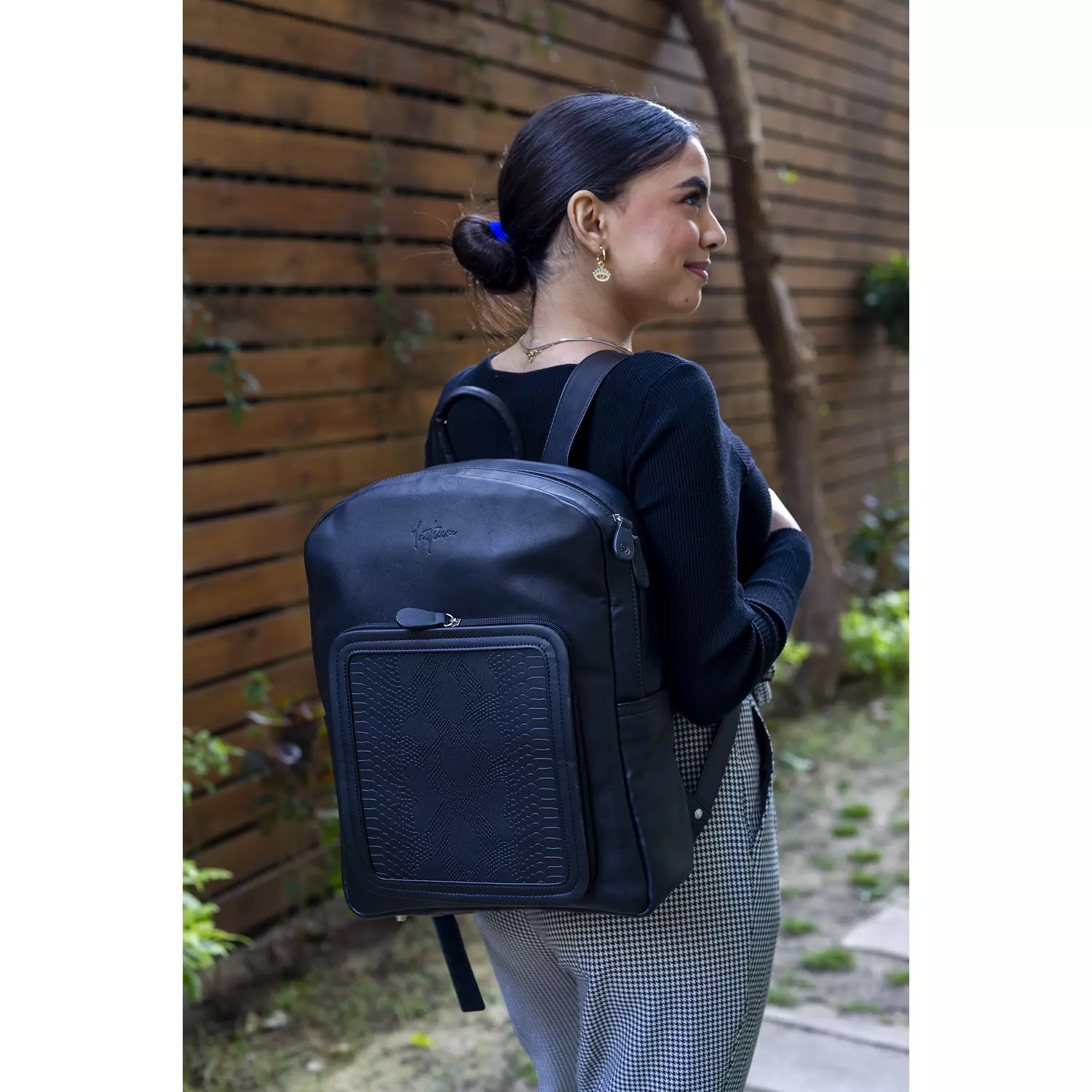 Backpack Laptop – Changeable Black 6