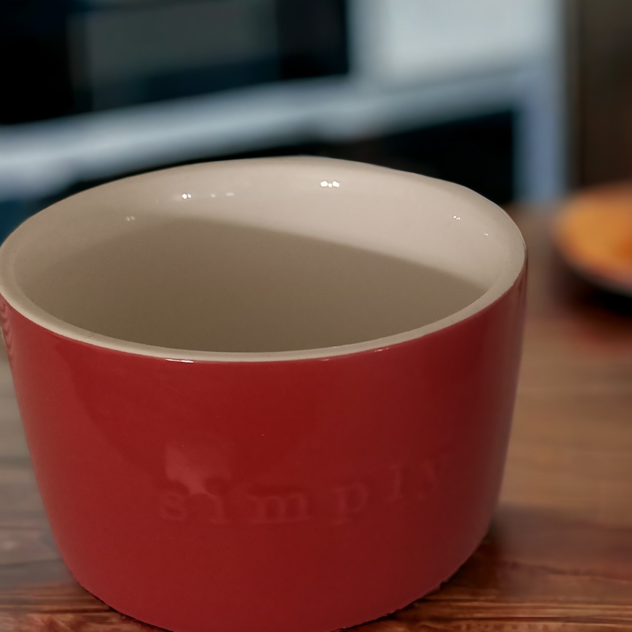 Cute Red Ramekin Set of 2