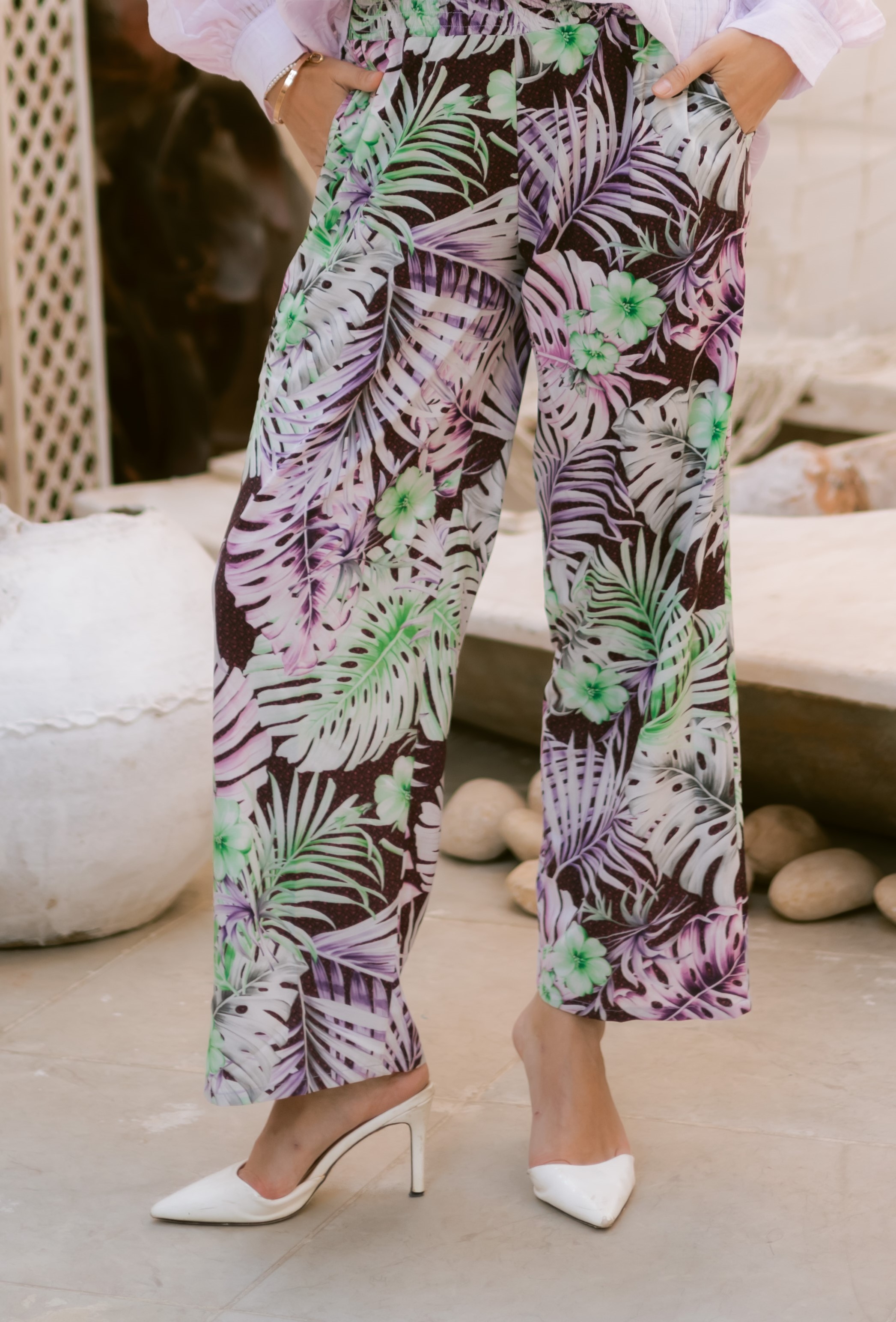 multicolour pants hover image