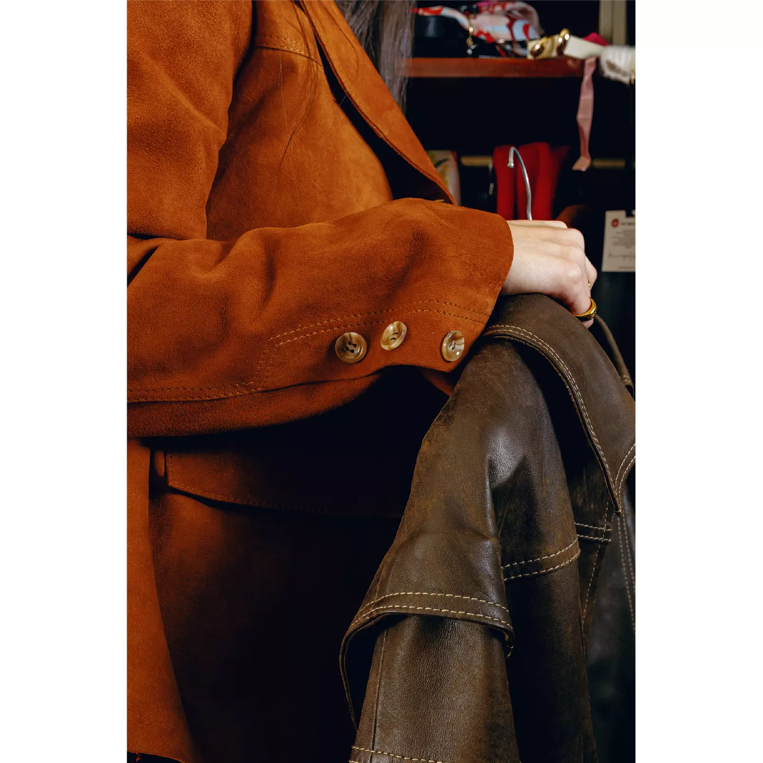 The Suede Jacket – Chestnut 3