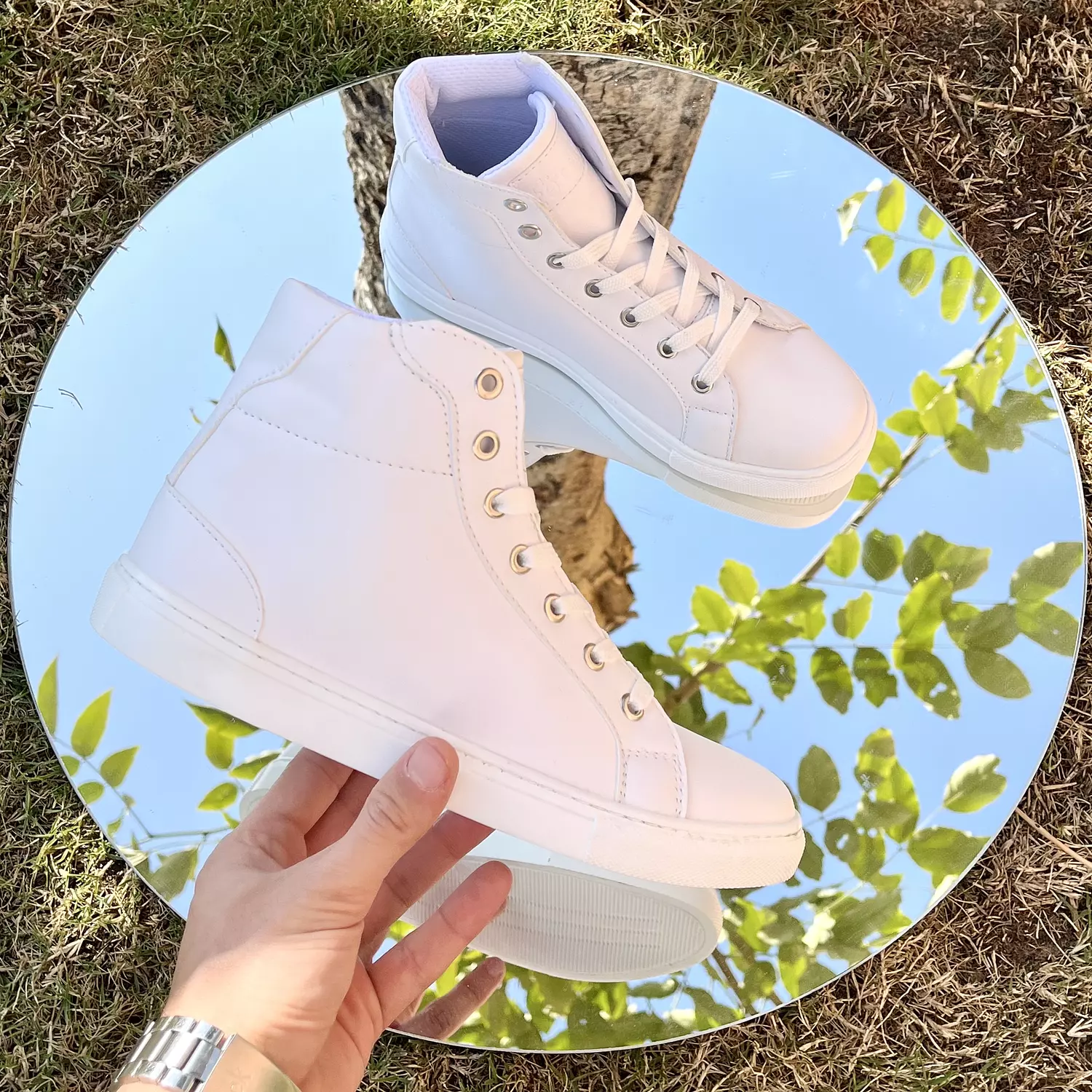 High Neck white sneakers-2nd-img