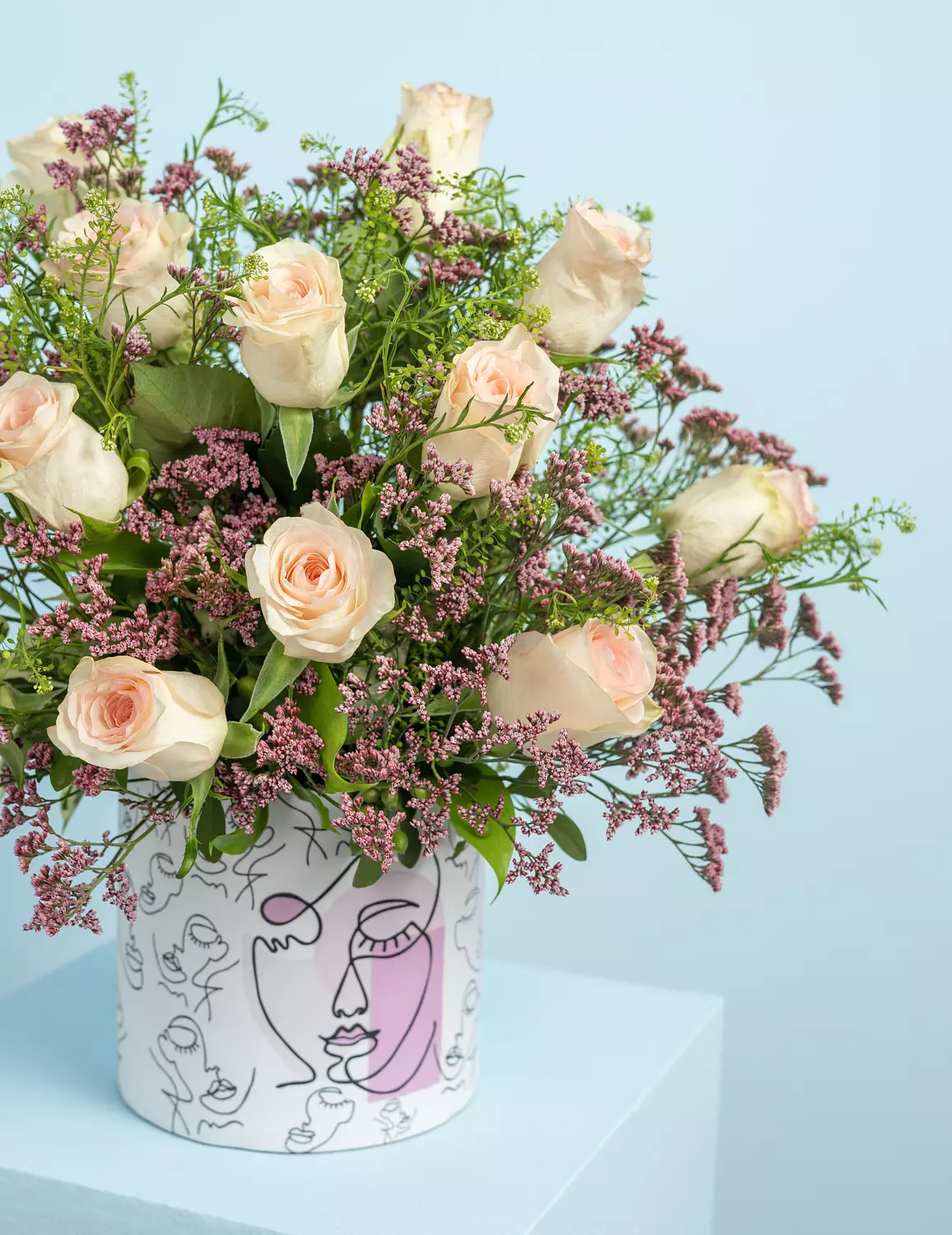 Unique Person Flower Vase 1