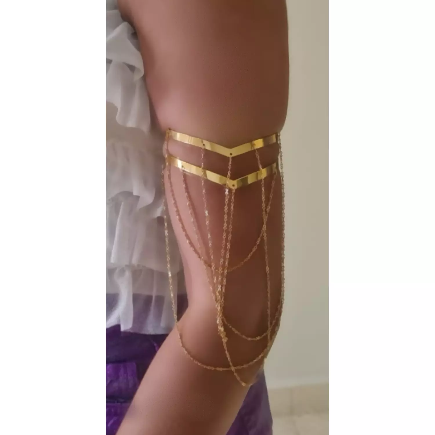 1 CUFF WITH CHAIN gladiator hover image