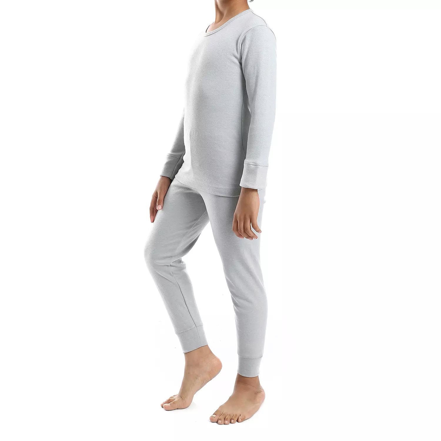 Shorto Kids Thermal Set - Light Grey 2