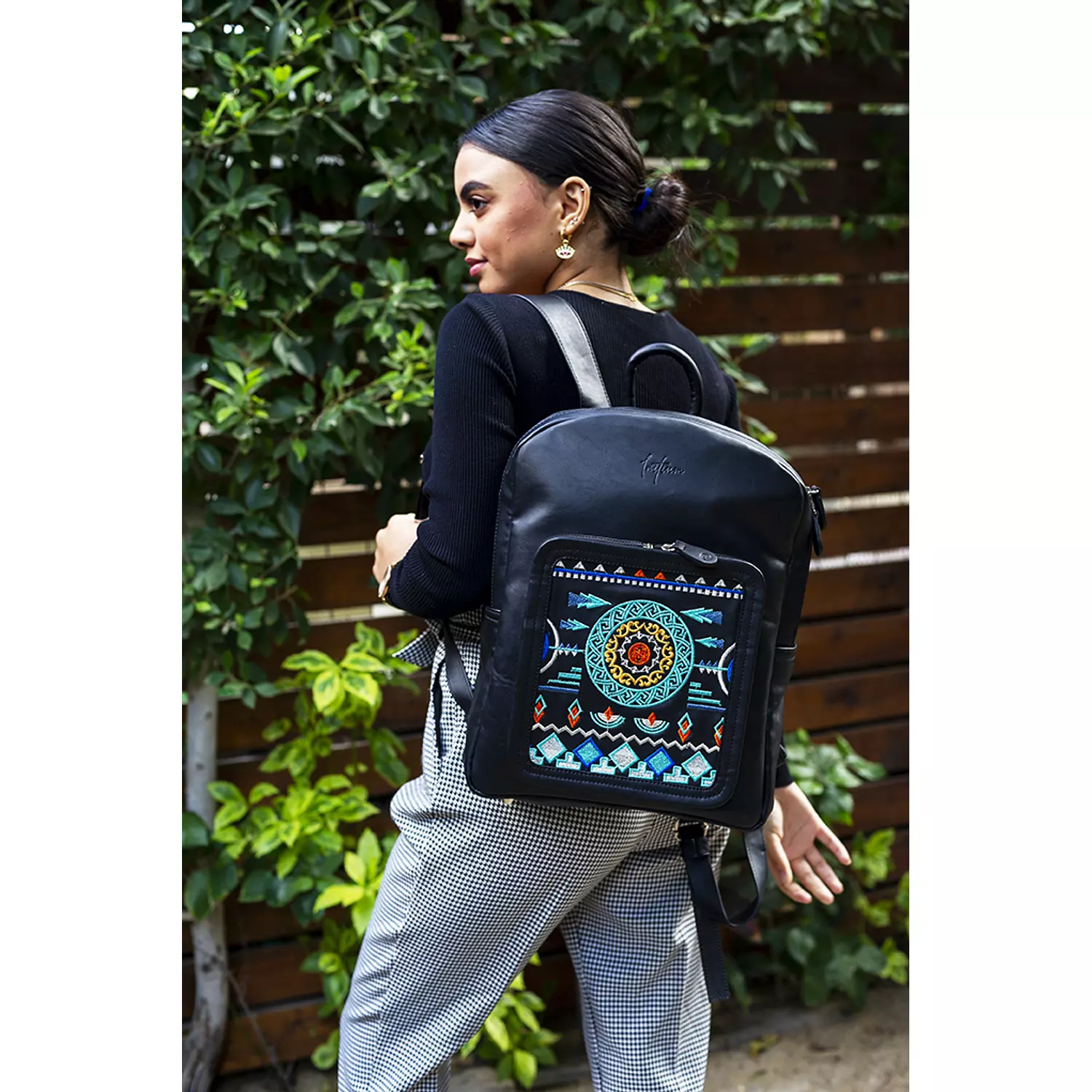 Backpack Laptop – Changeable Black 1