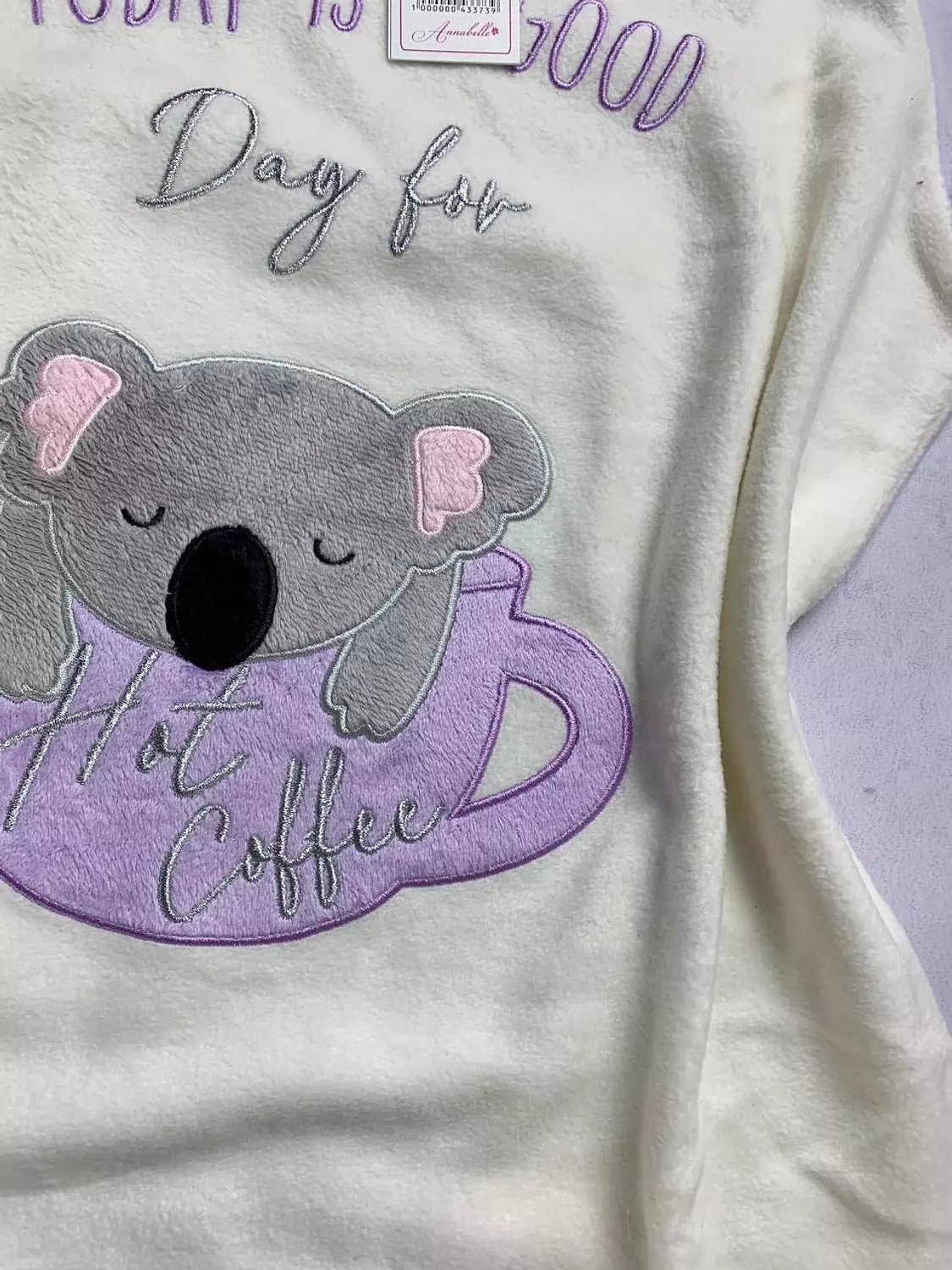 Cute cozy fleece sleeping shirt from Anabelle-2nd-img