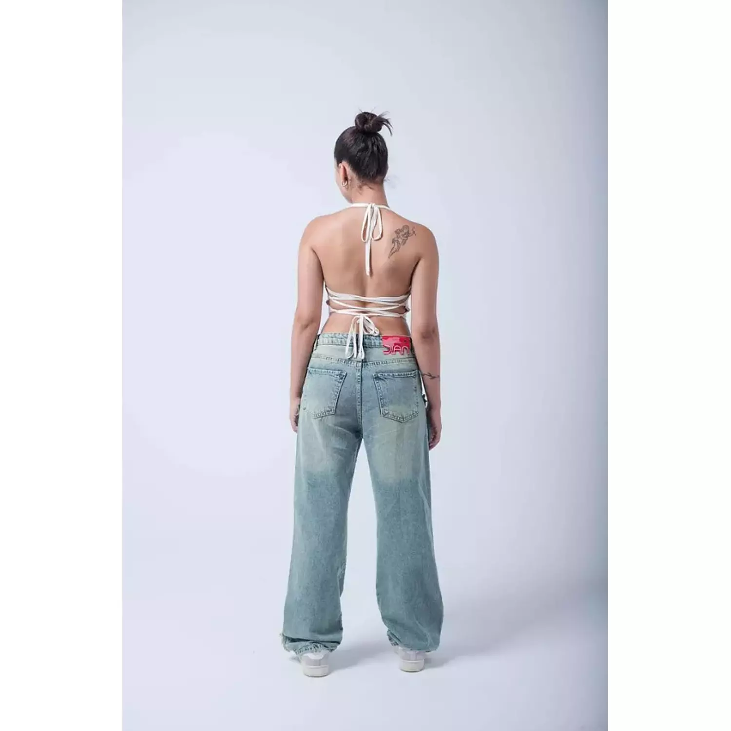 Groovy Olive Jeans 1