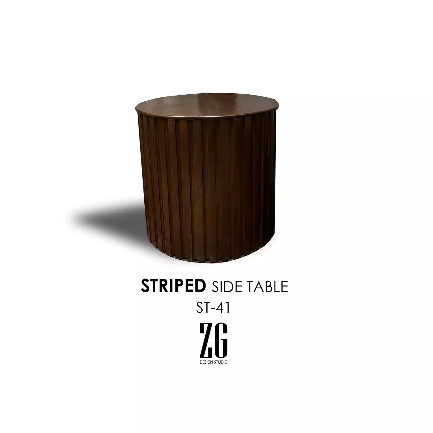 STRIPED SIDE TABLE  hover image