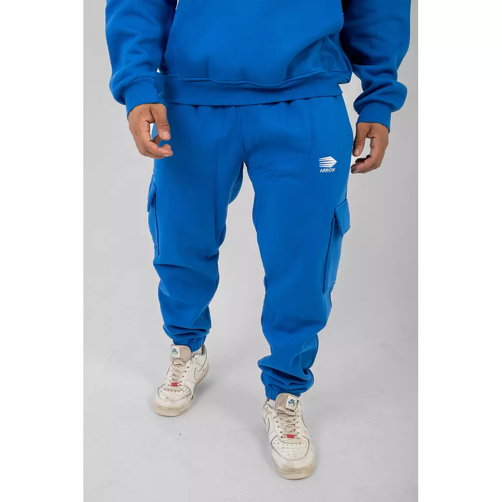 Blue Cargo Pants 