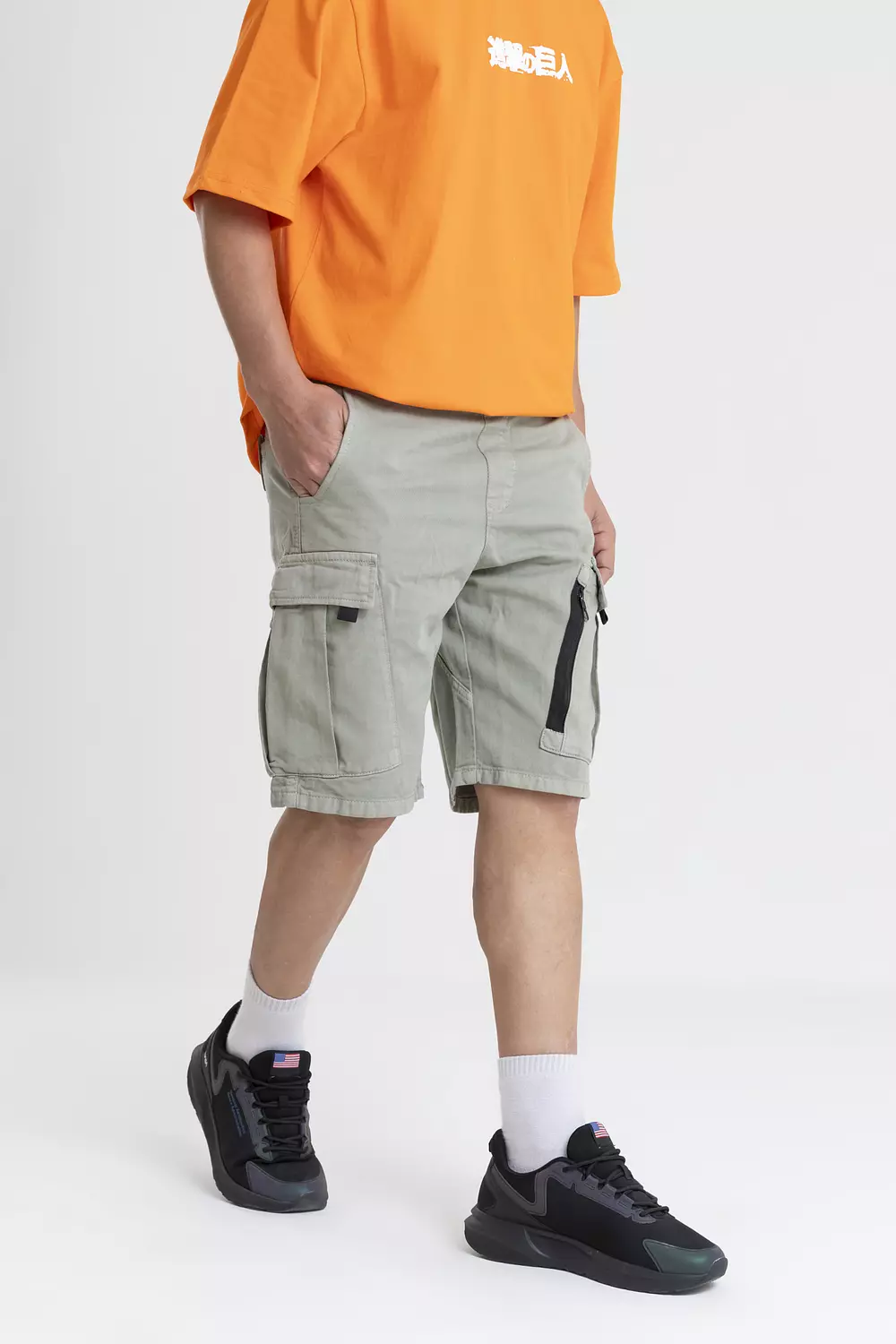 CARGO GABARDINE SHORT 4