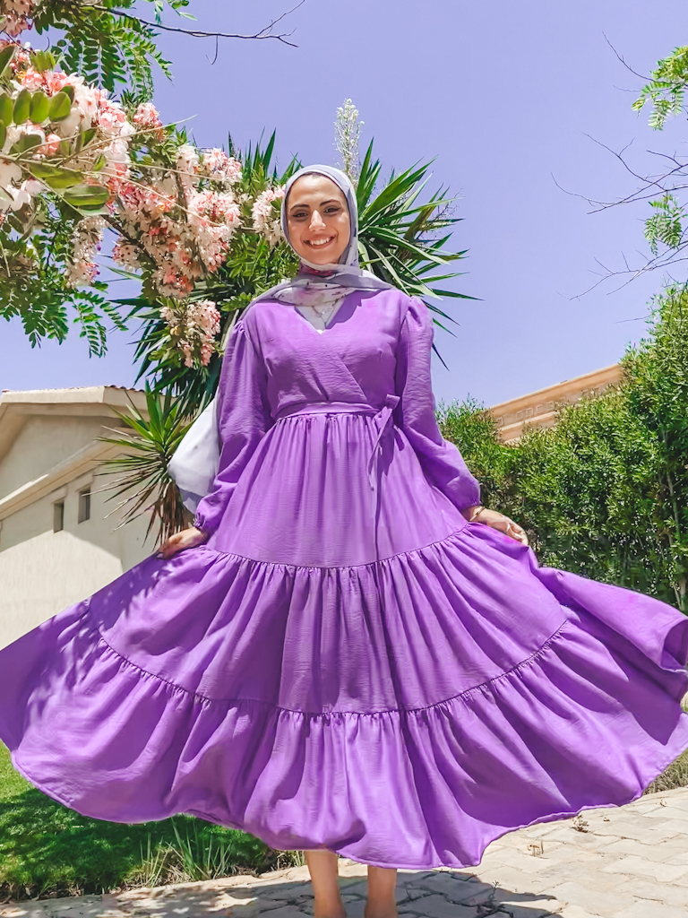 Lilac Croisette Dress 4