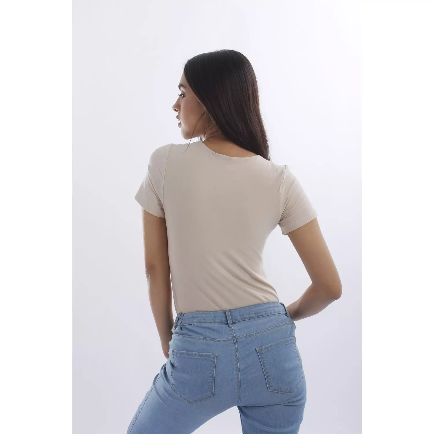BASIC T-SHIRT cotton (DOUBLE LAYERED TOP) 11