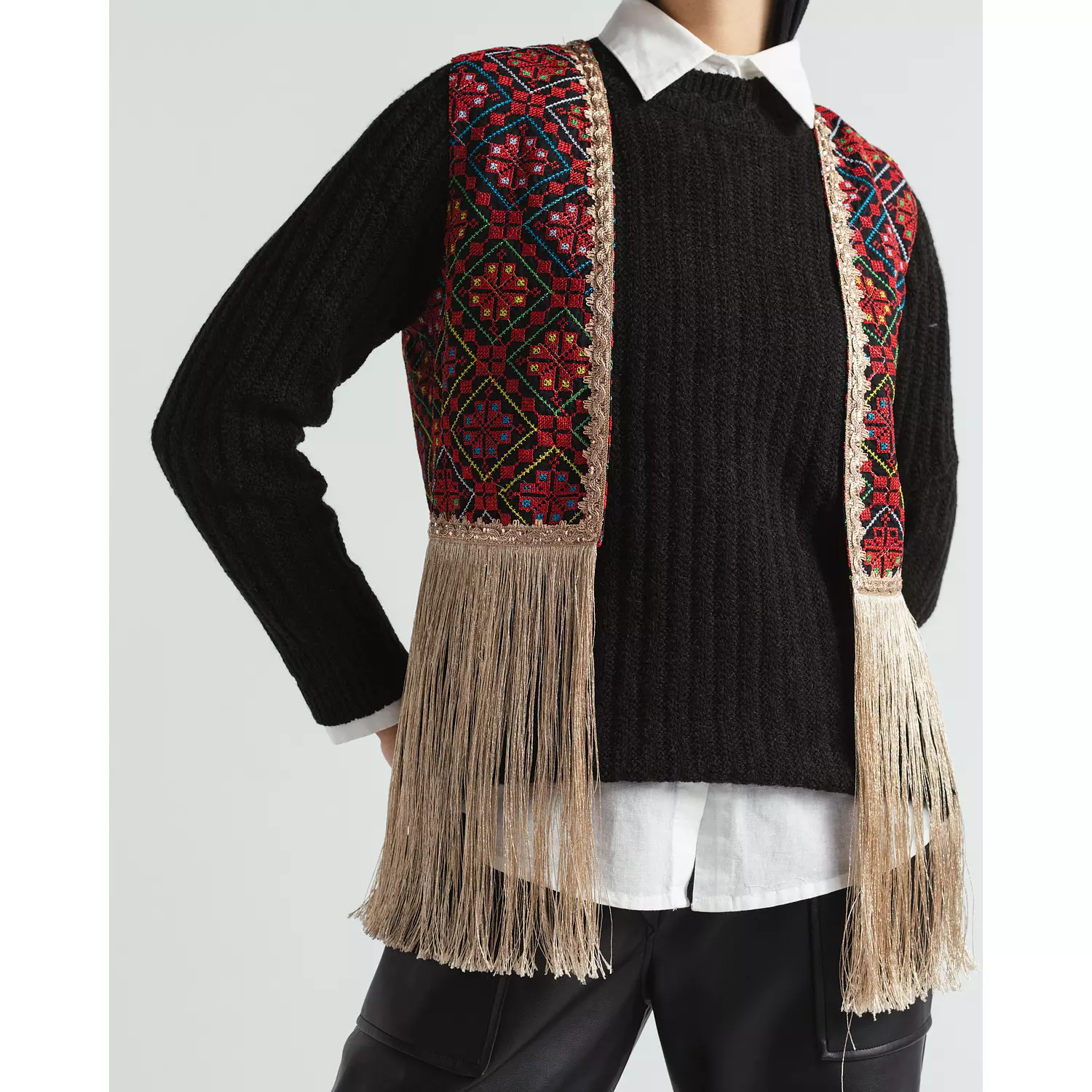 Short Sinai Boho Vest 5