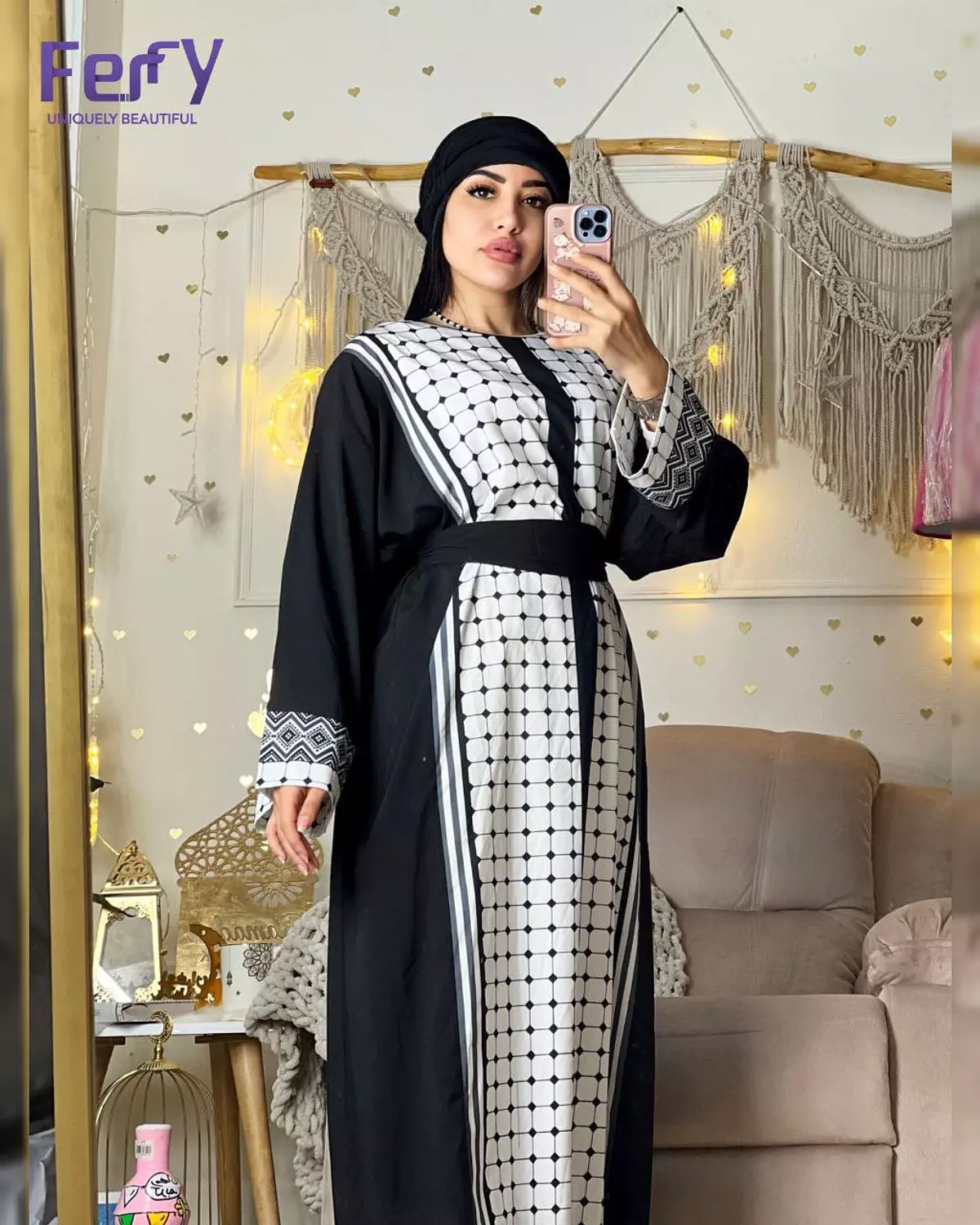 Traditional Palestinian Abaya 6