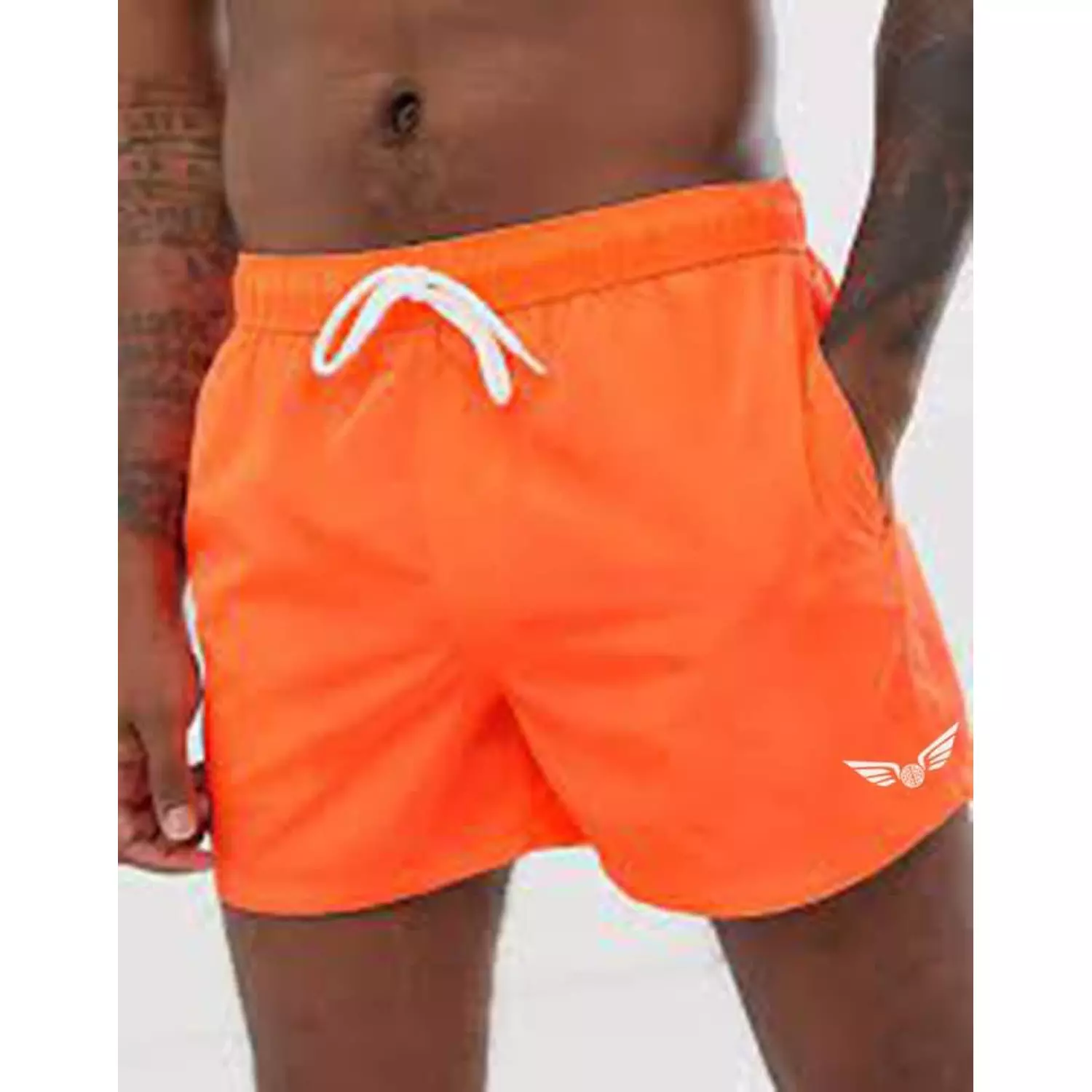 ORANGE SWIMWEAR SHORT hover image