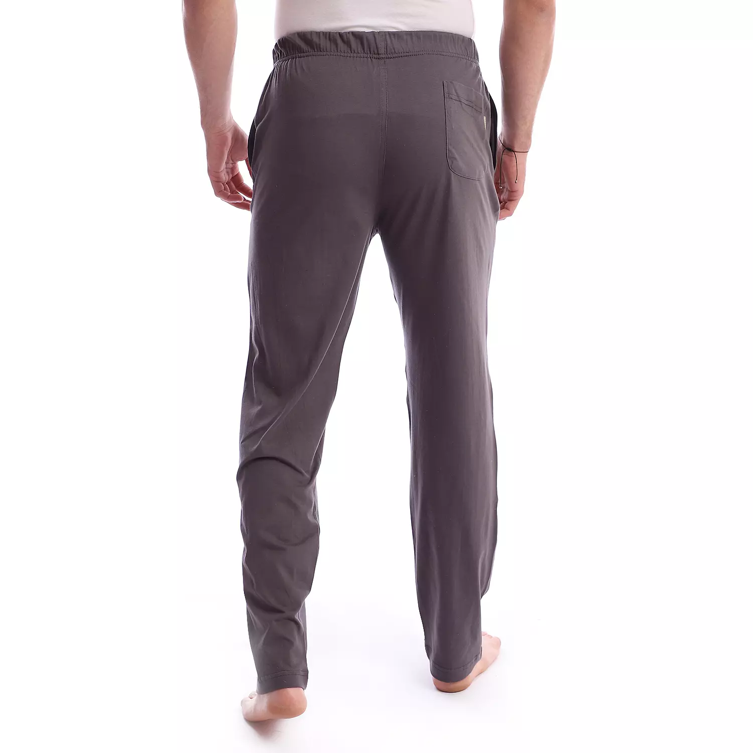 Cotton Plain Pajama Pants - 4040 - Grey 1