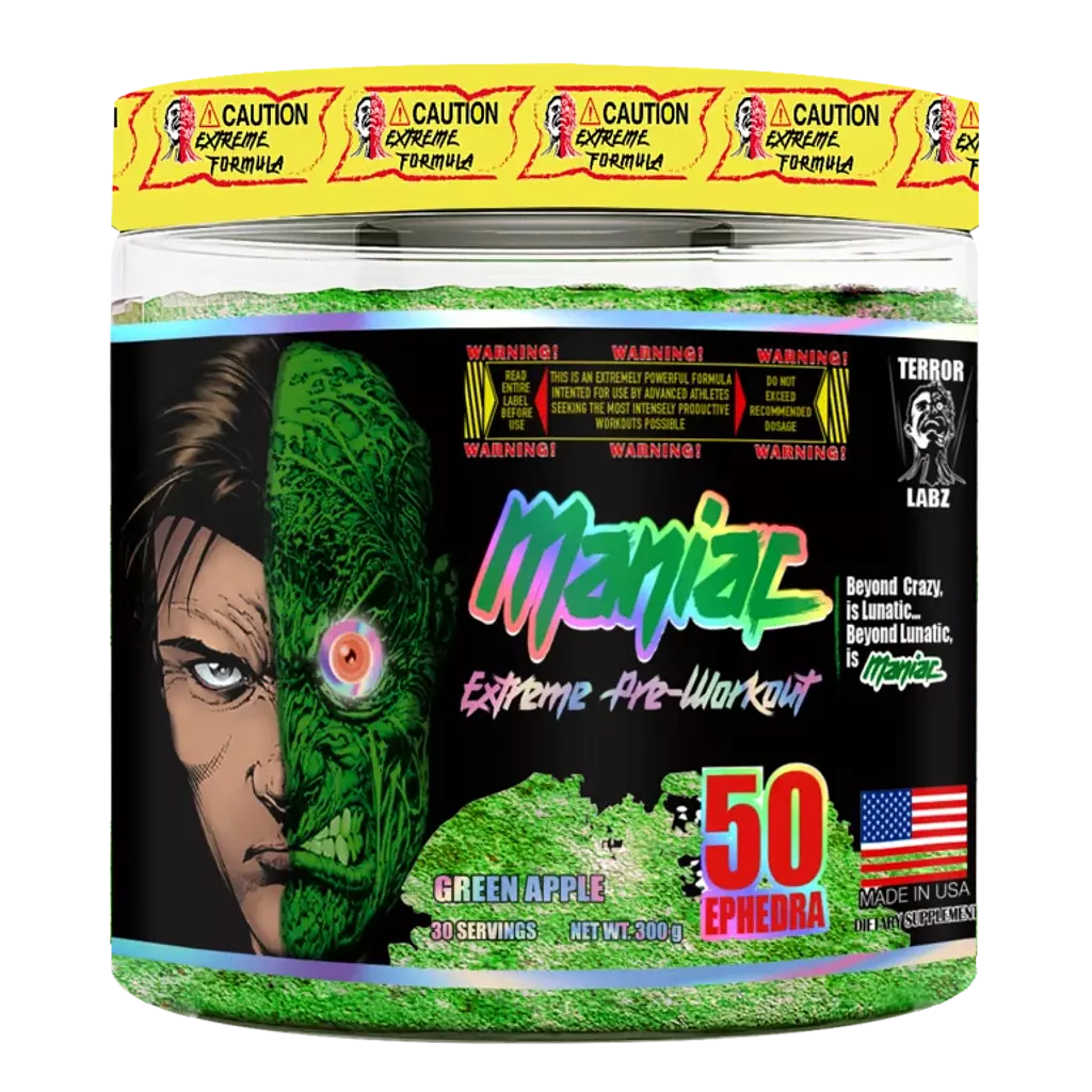 Terror Labz MANIAC Pre Workout 30 Servings